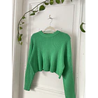 Sweater verde. Talla: S 2