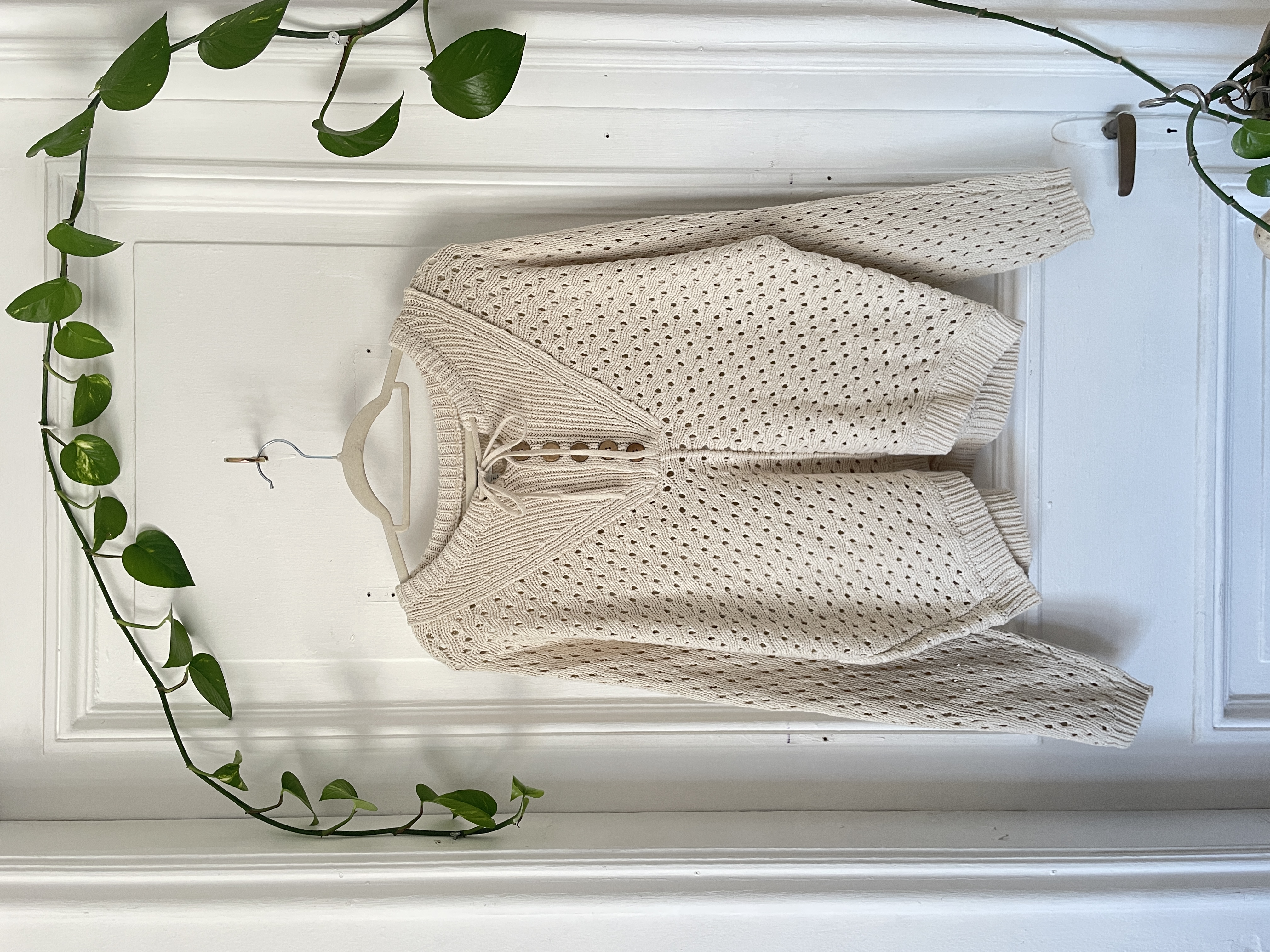 Sweater calado (algodón) Talla: S oversized 1
