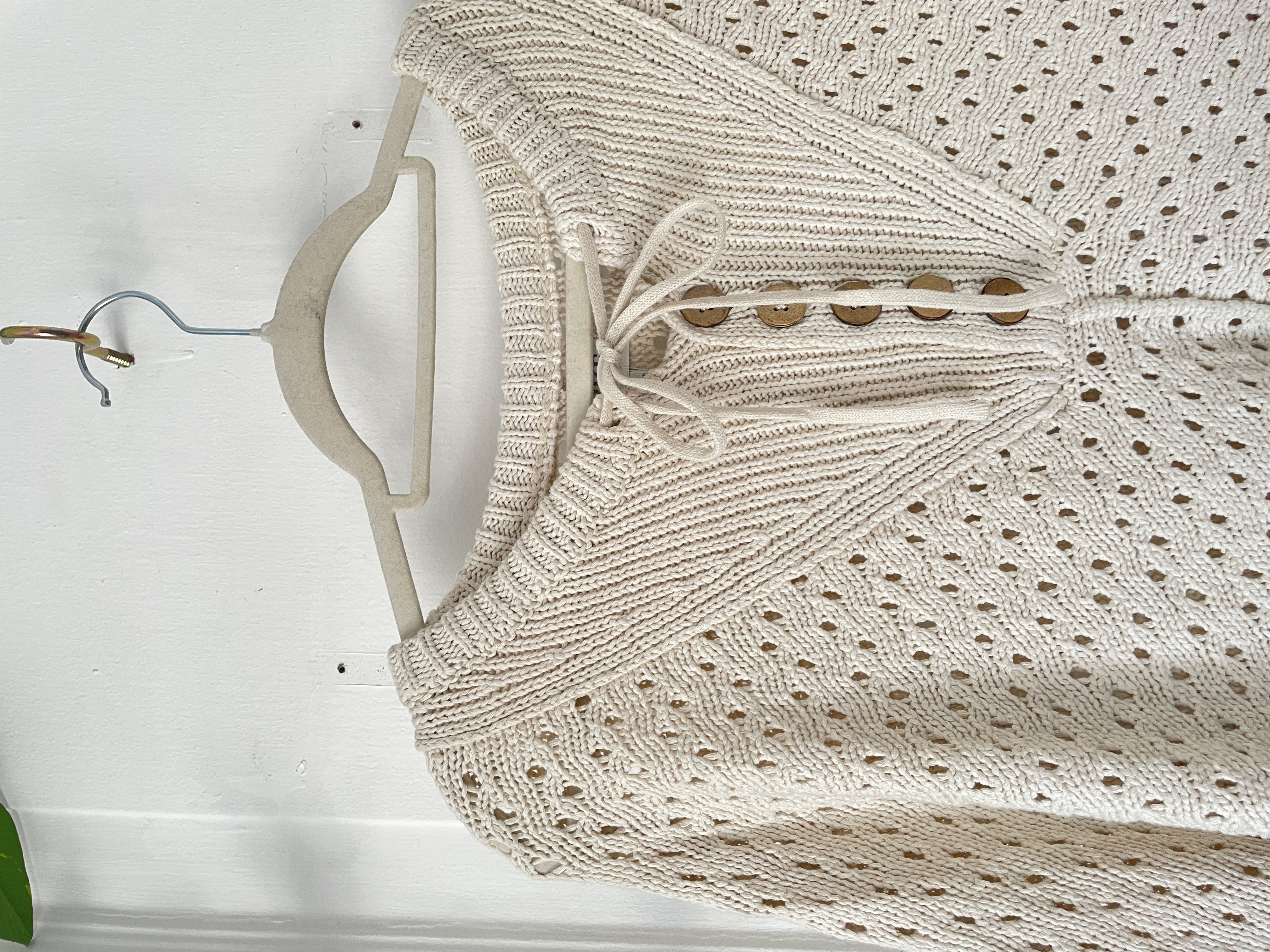Sweater calado (algodón) Talla: S oversized 3