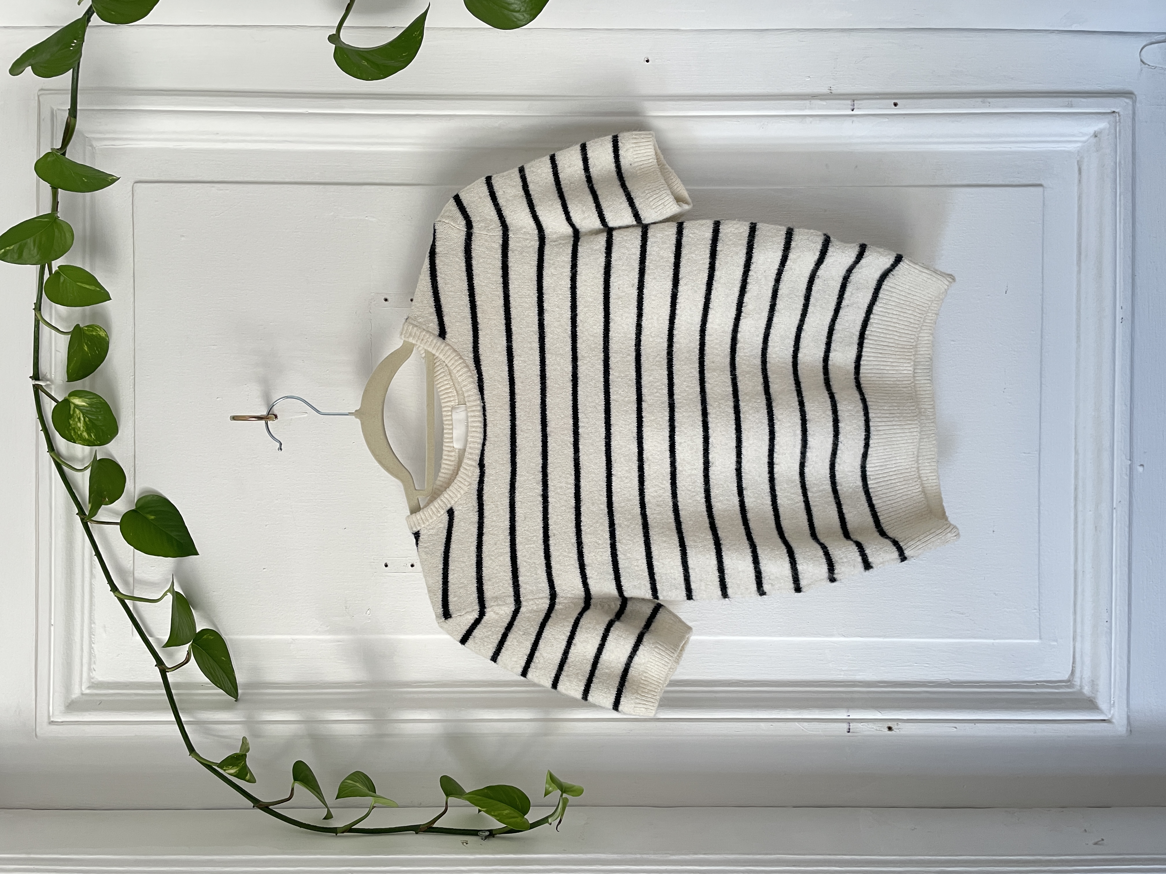 Polera rayada. Talla: XS 1