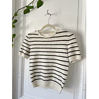 Polera rayada. Talla: XS 2