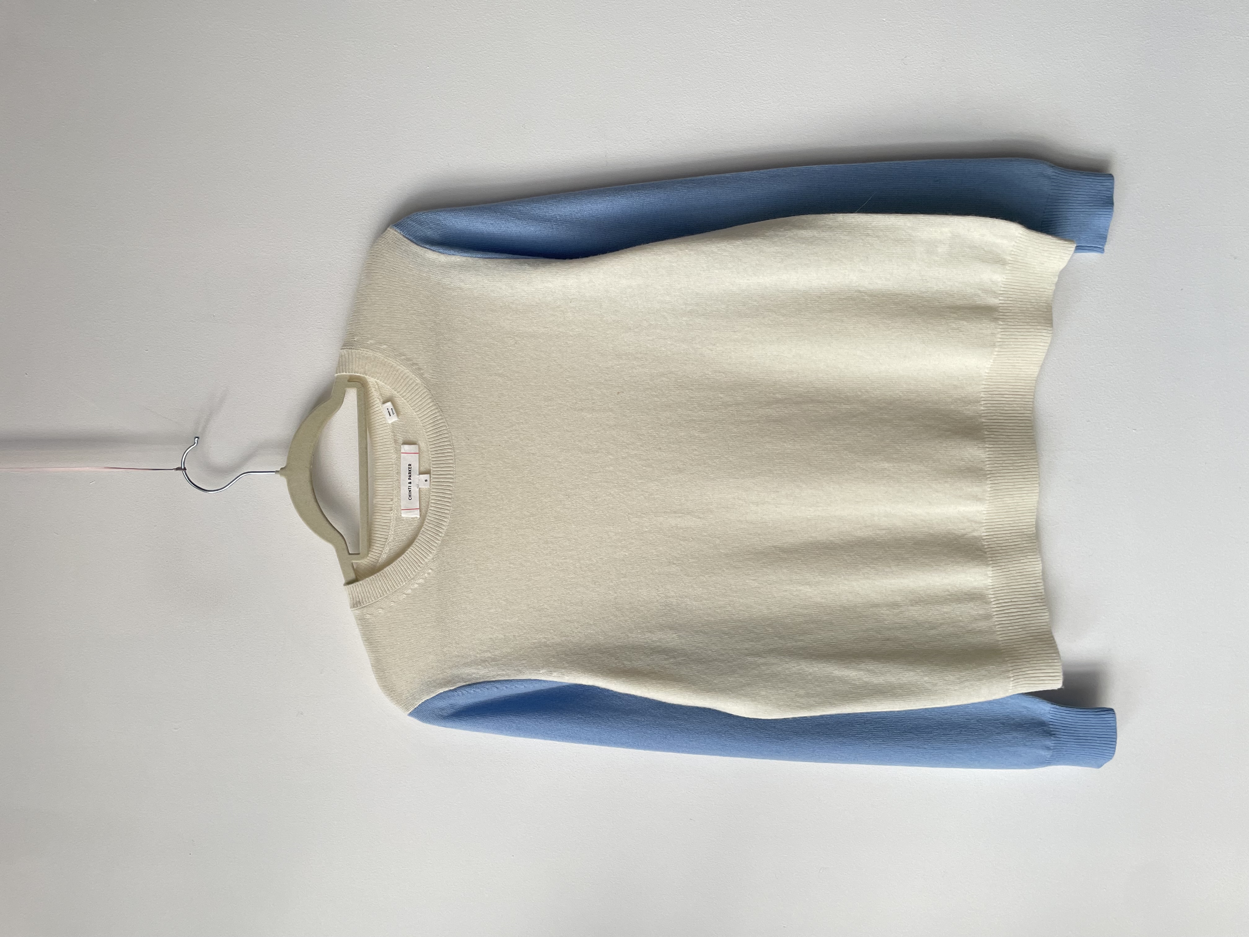 Sweater bicolor. Talla: S holgado 1