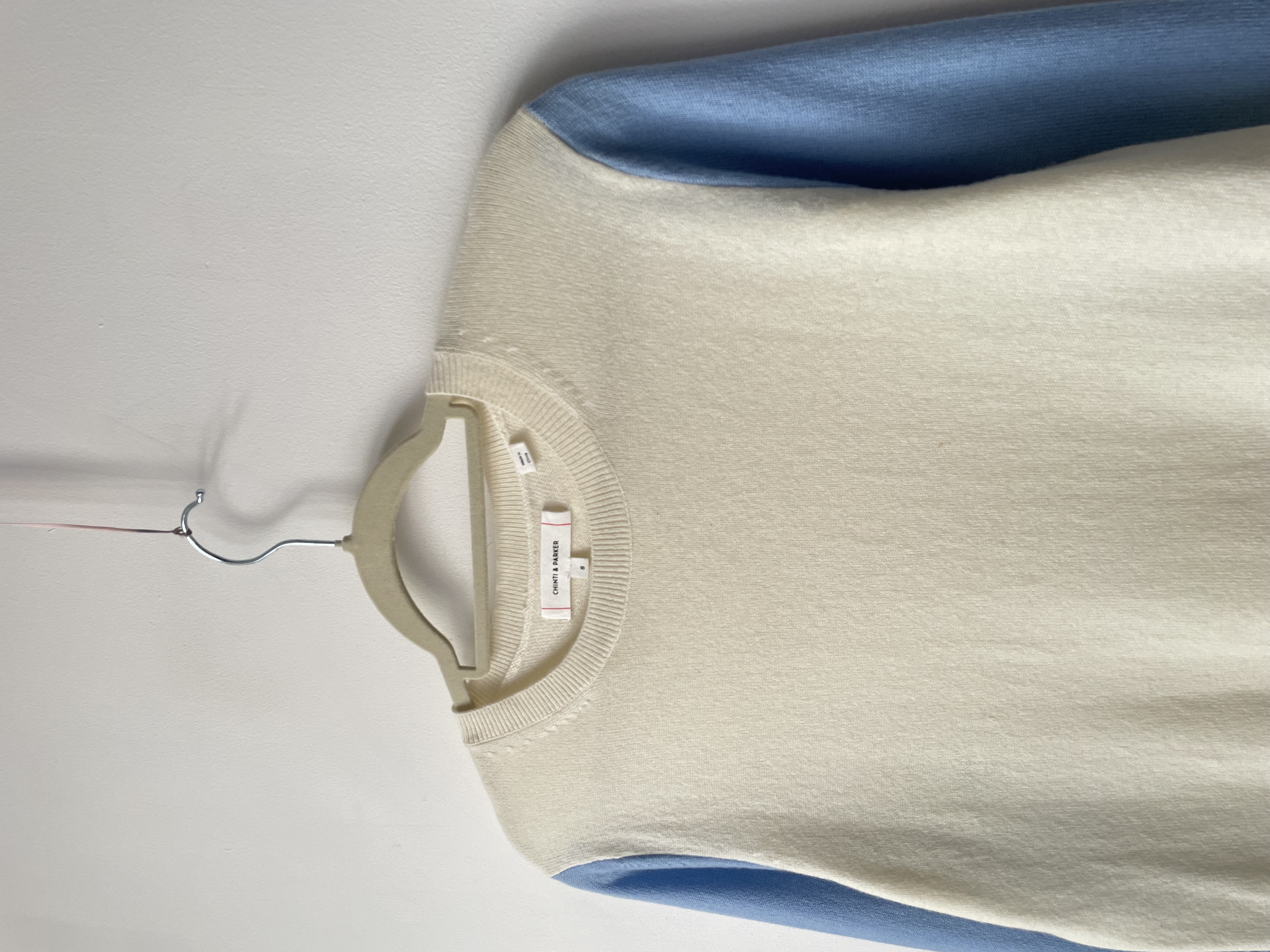 Sweater bicolor. Talla: S holgado 2