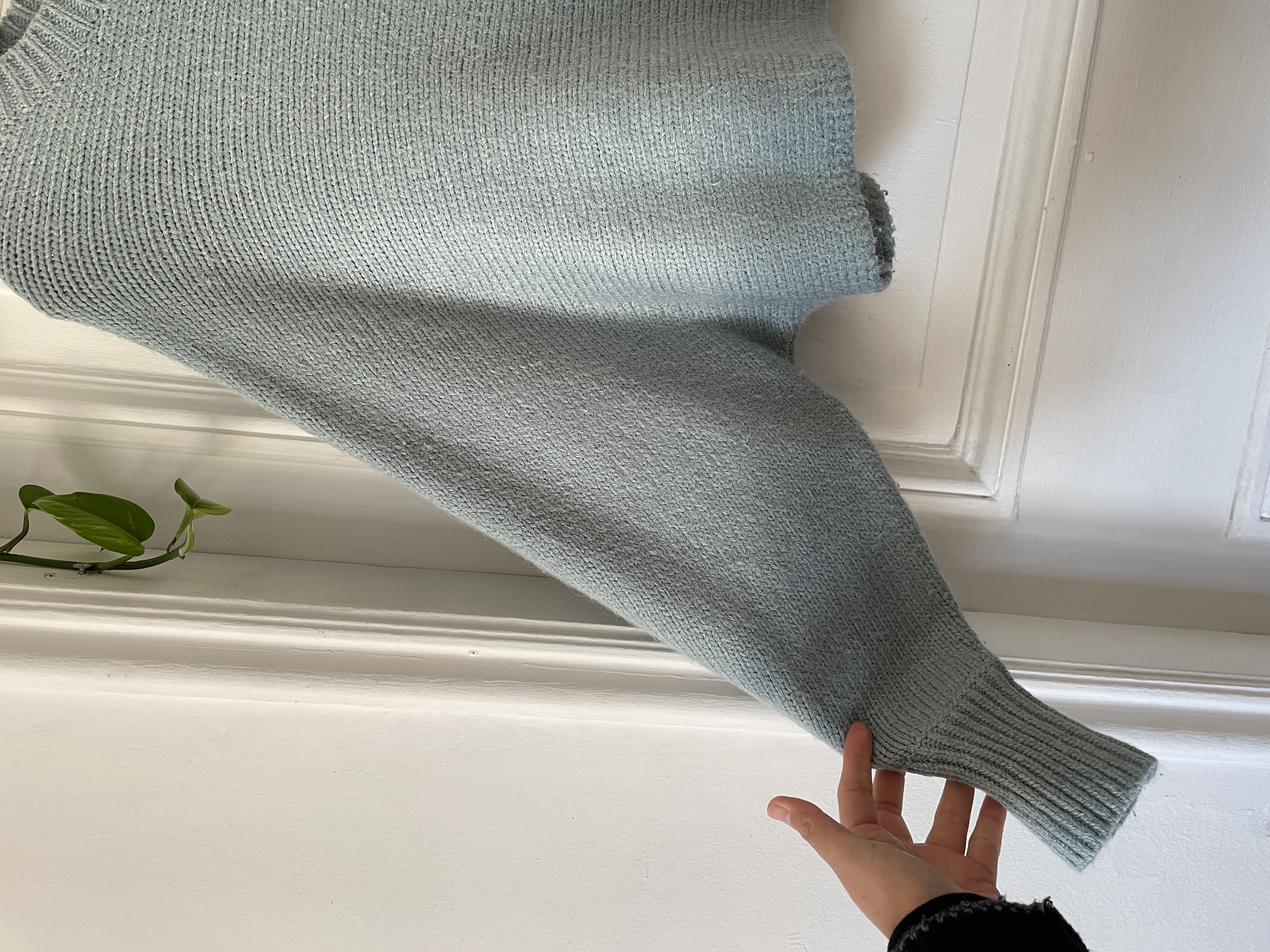 Sweater celeste. Talla: XS oversized 3