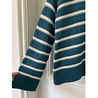 Sweater rayado (algodón). Talla: M 3