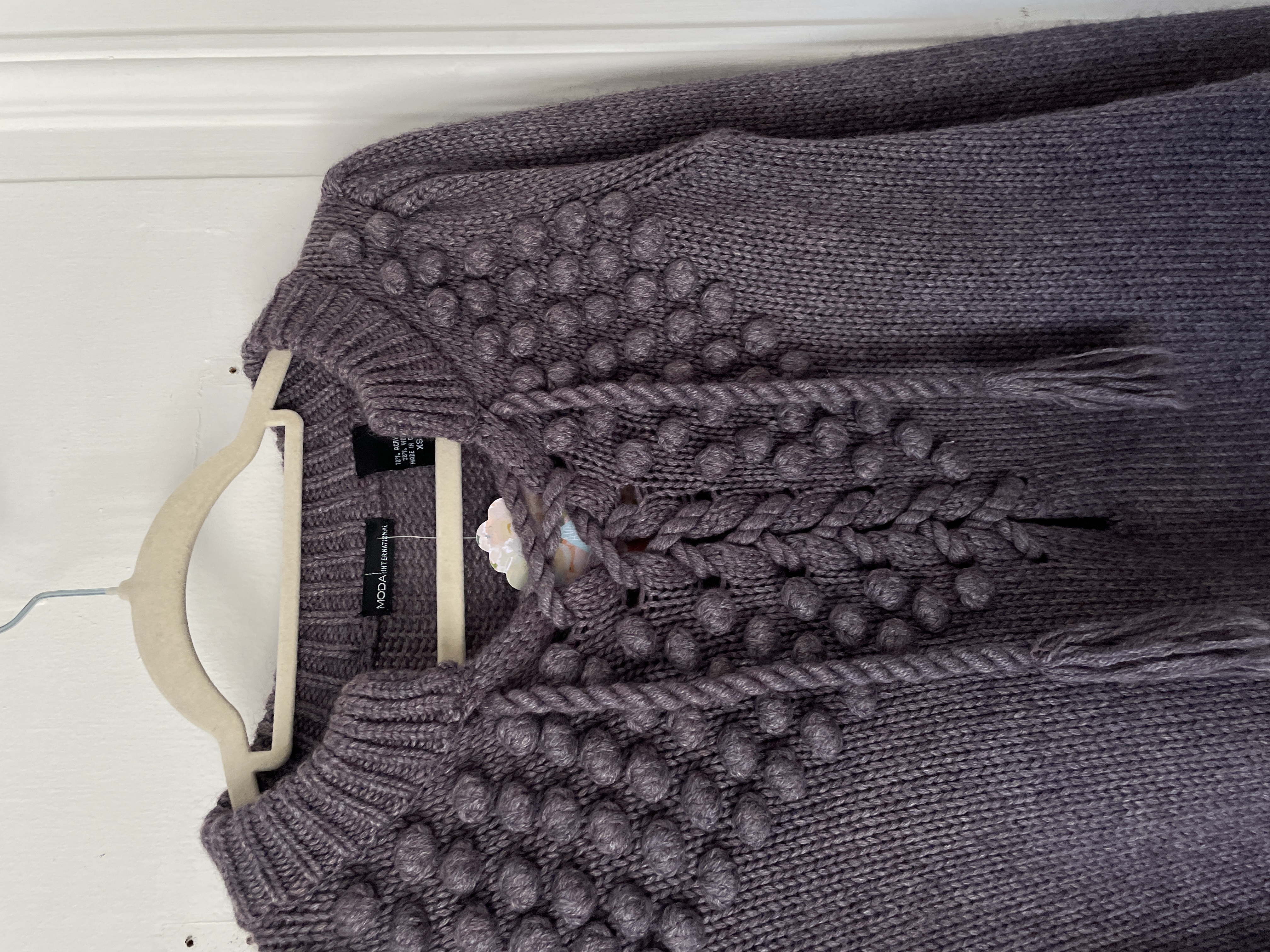 Sweater bodoques lana. Talla: XS 4