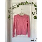 Sweater trenzado (pima algodón) Talla: XS 1