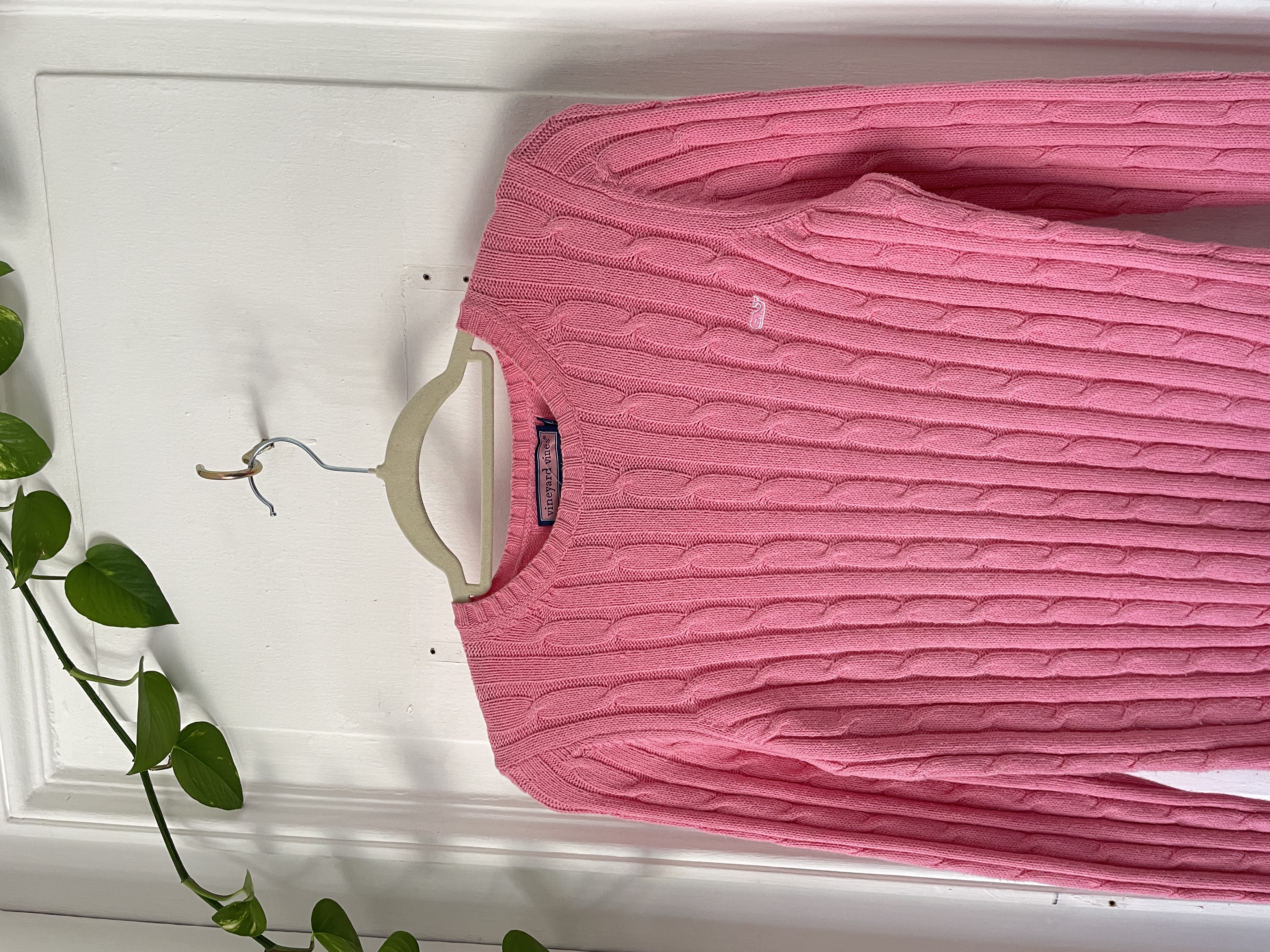 Sweater trenzado (pima algodón) Talla: XS 2