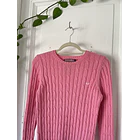 Sweater trenzado (pima algodón) Talla: XS 2