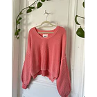 Sweater coral (algodón). Tala: S oversized 2