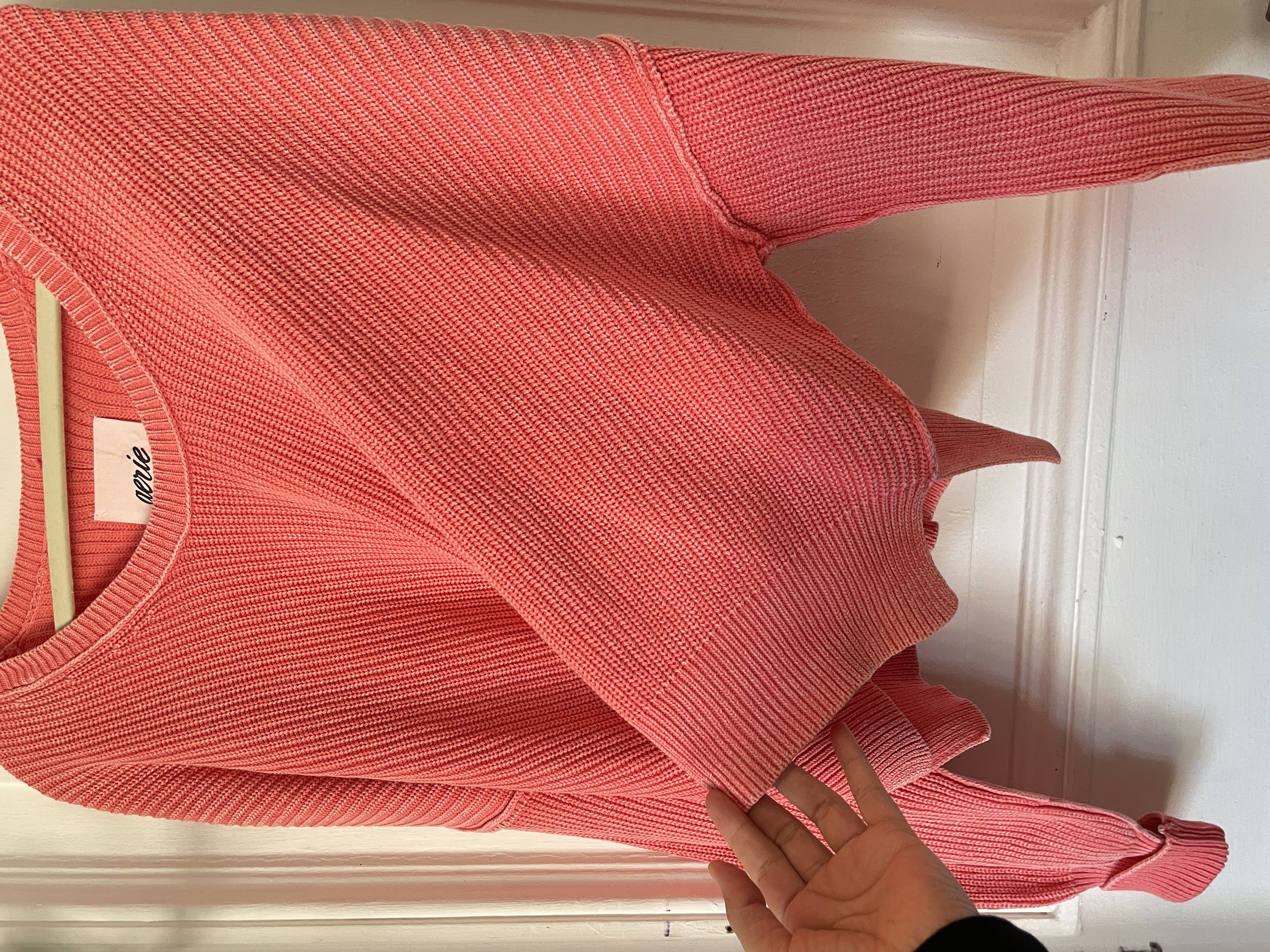 Sweater coral (algodón). Tala: S oversized 4