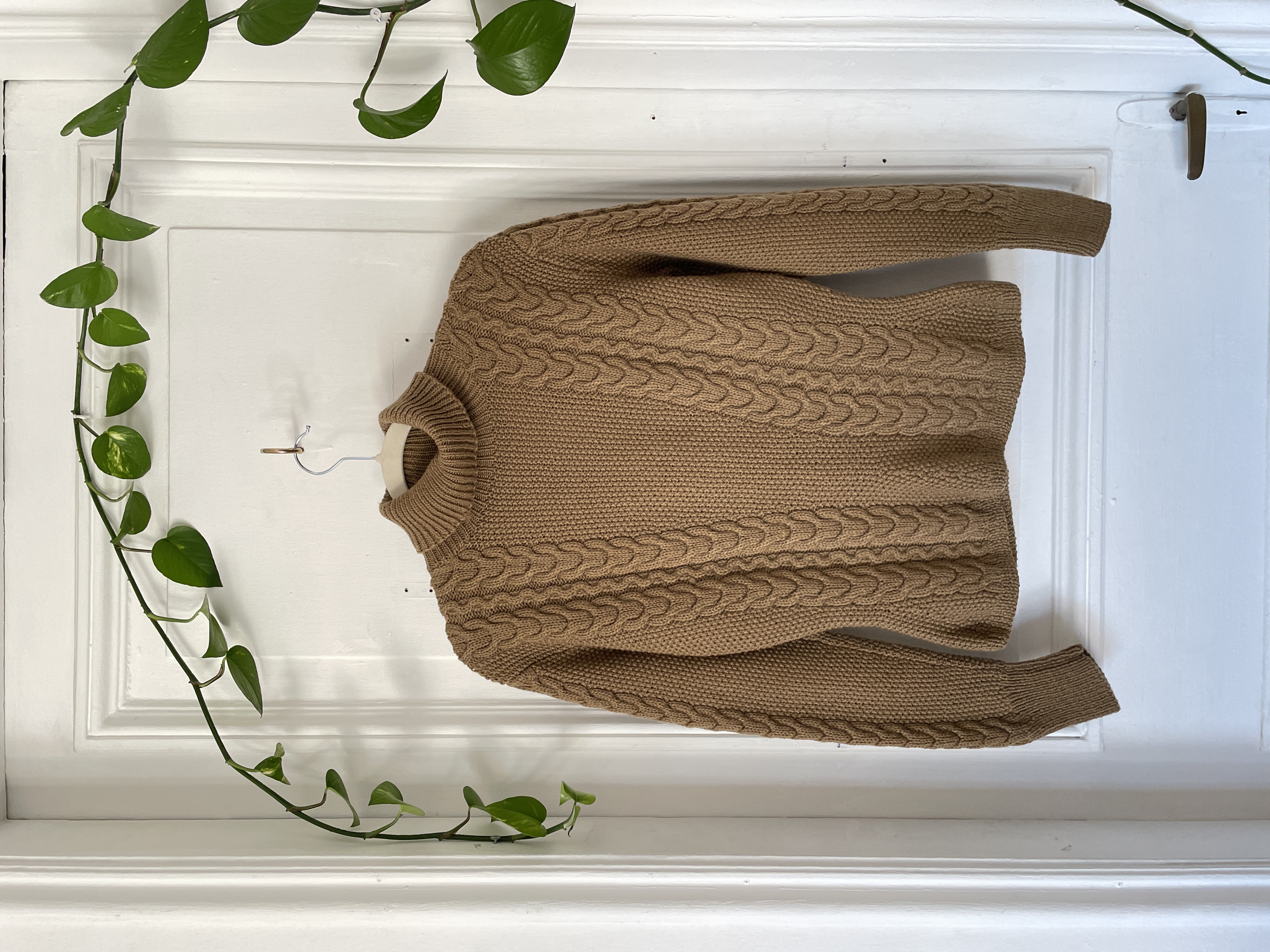 Sweater trenzado (lana) Talla: S 1
