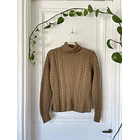 Sweater trenzado (lana) Talla: S 1