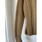 Sweater trenzado (lana) Talla: S 3