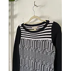 Sweater b/n. Talla: XS 2