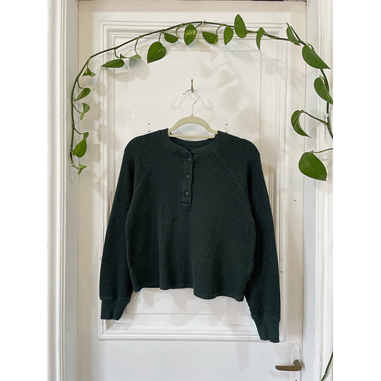 Camiseta verde. Talla: S