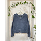 Sweater celeste. Talla: XS oversized 1