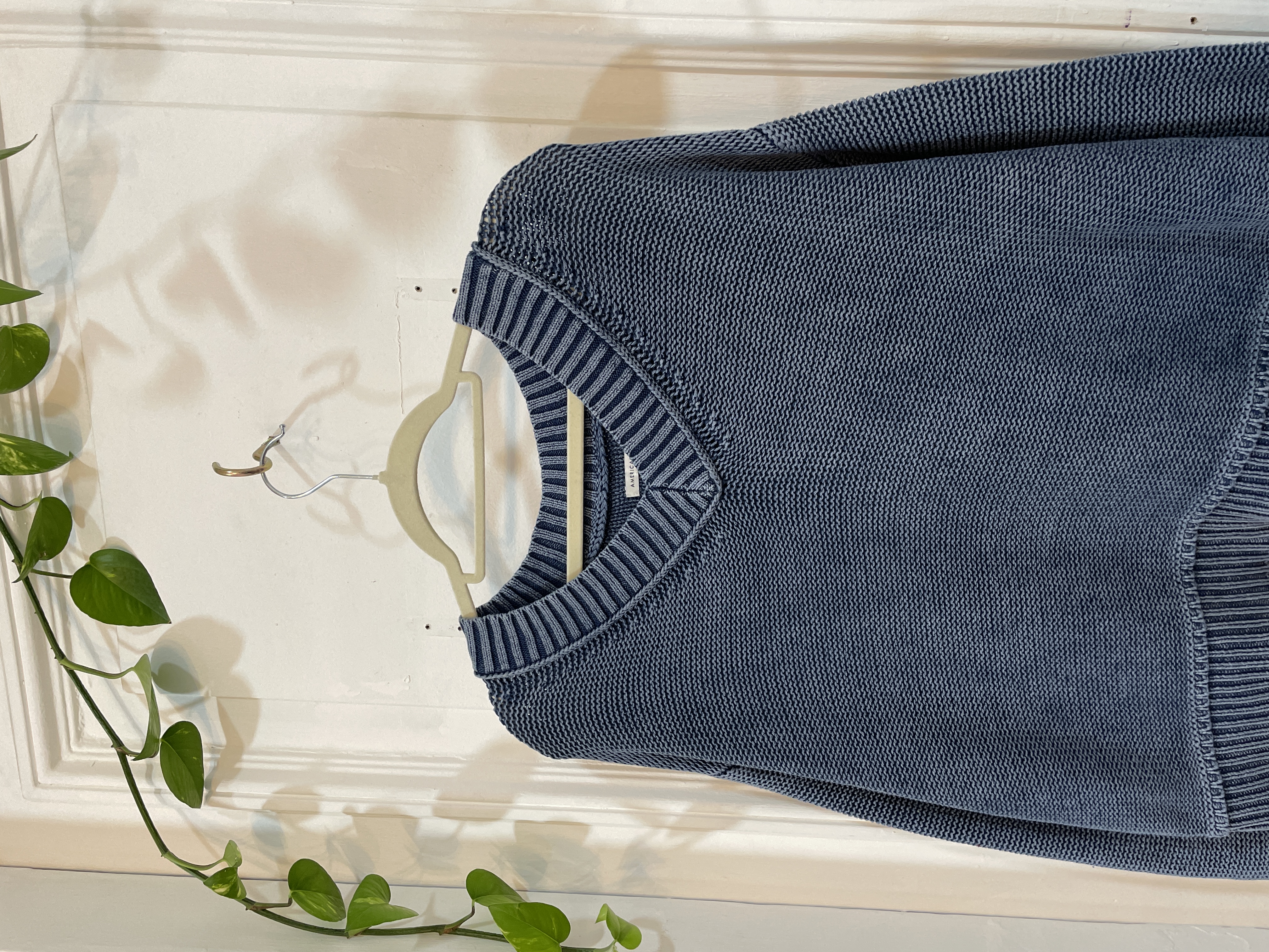 Sweater celeste. Talla: XS oversized 2