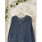 Sweater celeste. Talla: XS oversized 2