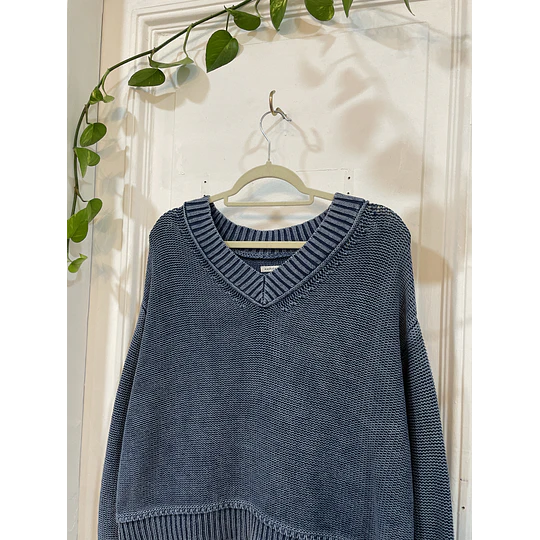Sweater celeste. Talla: XS oversized