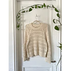 Sweater calado. Talla: M 1