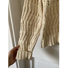 Sweater calado. Talla: M 4