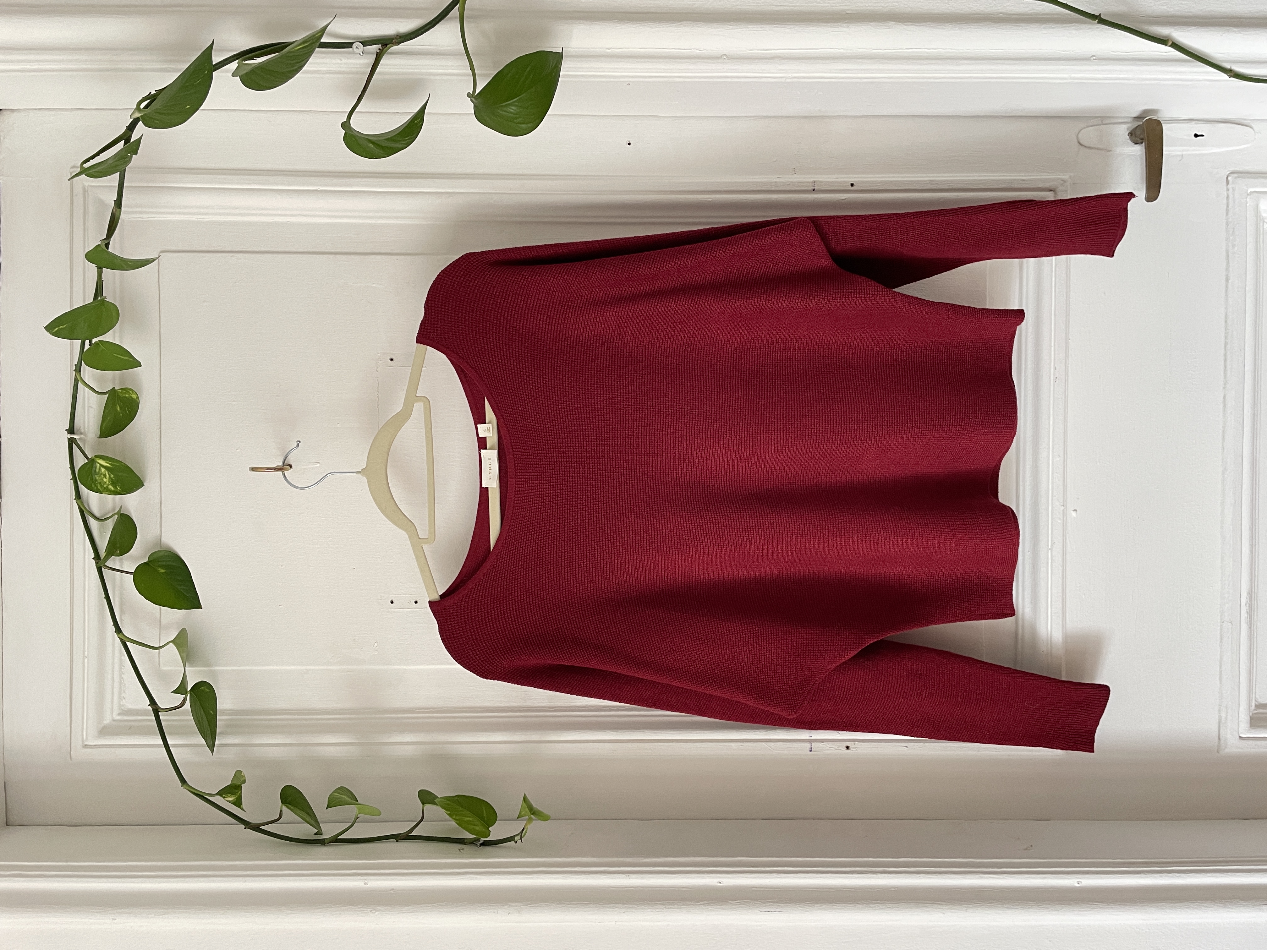 Sweater Rojo Italiano. Talla: S  1