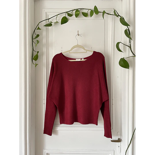 Sweater Rojo Italiano. Talla: S 