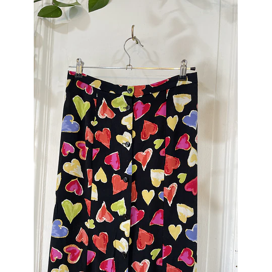 Falda corazones. Talla: M