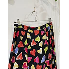Falda corazones. Talla: M 4