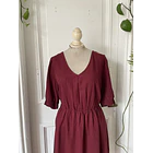 Vestido lino. Talla: XL  2