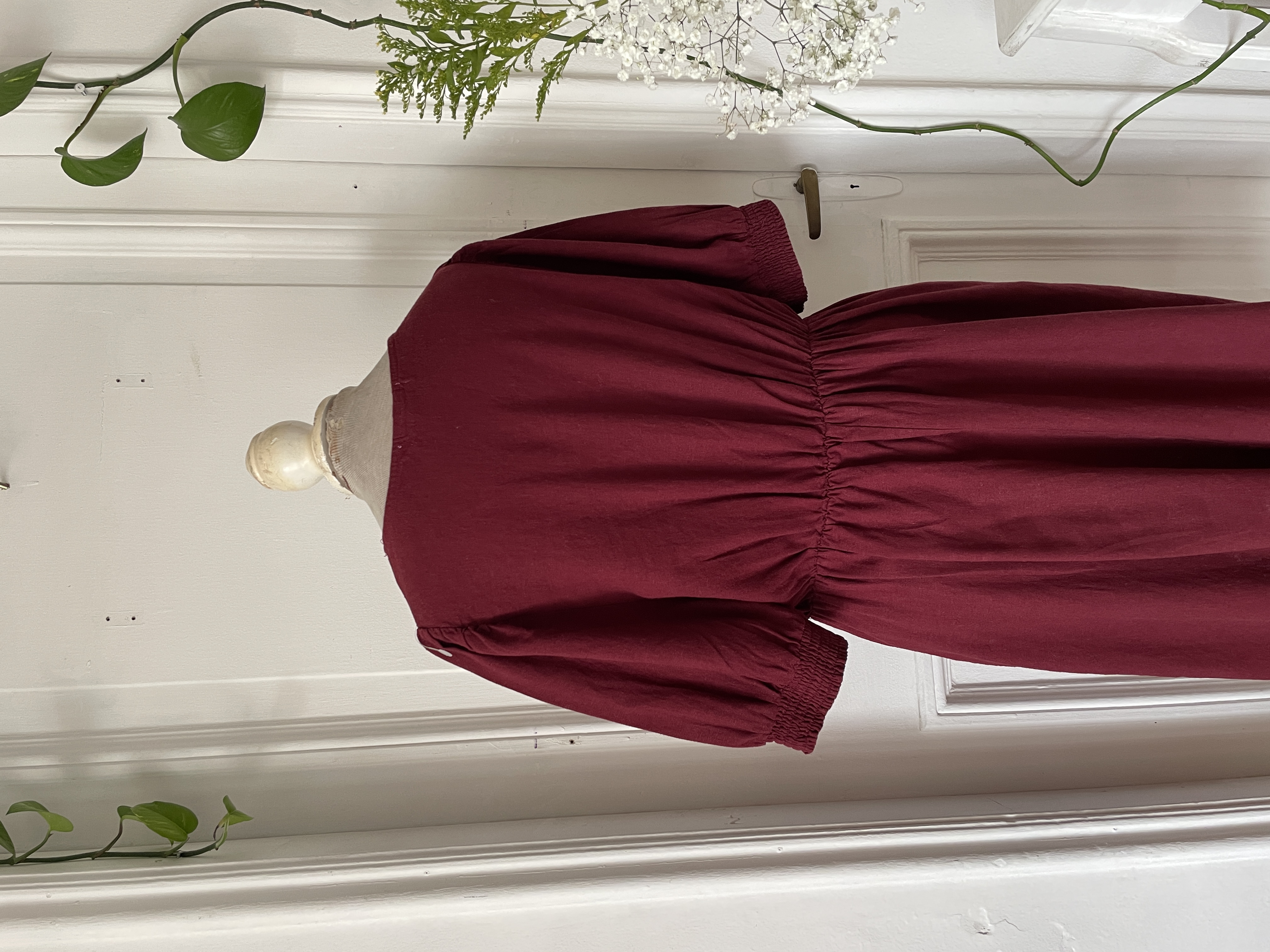Vestido lino. Talla: XL  5