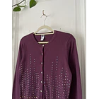 Cárdigan brillos. Talla: M 2