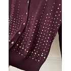 Cárdigan brillos. Talla: M 4