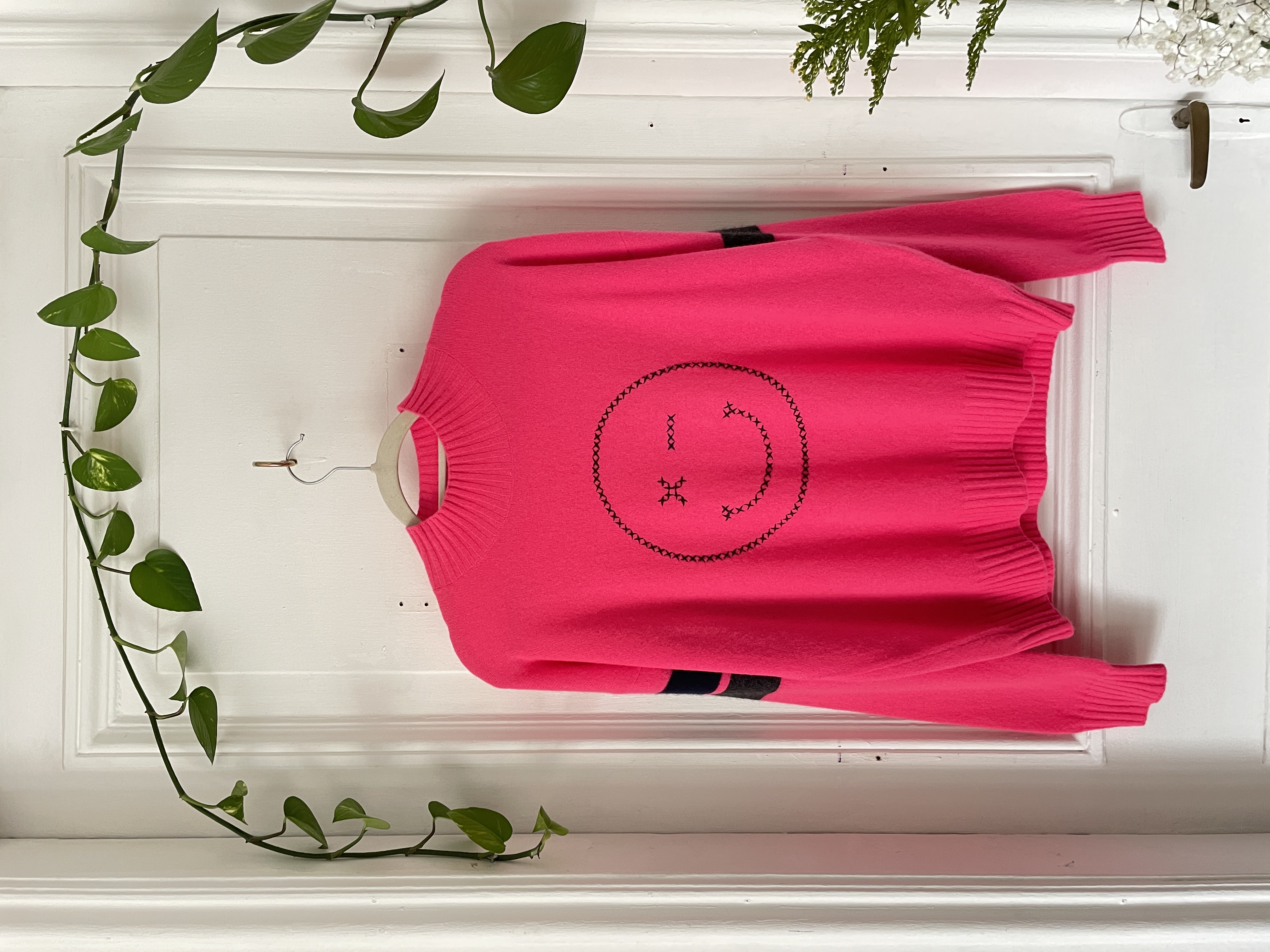 Sweater smile Cachemira. Talla: S oversized 1