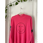 Sweater smile Cachemira. Talla: S oversized 2