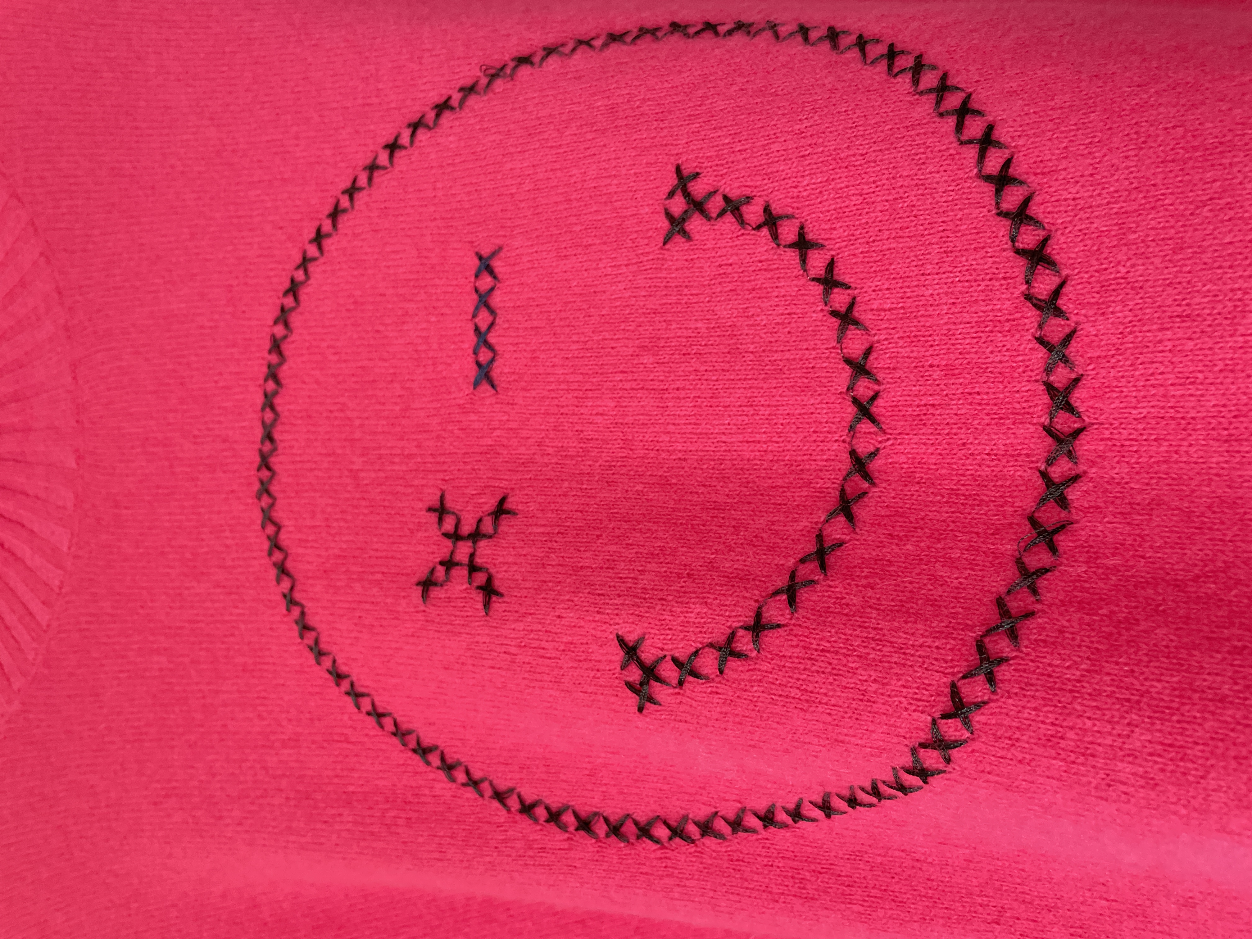 Sweater smile Cachemira. Talla: S oversized 5