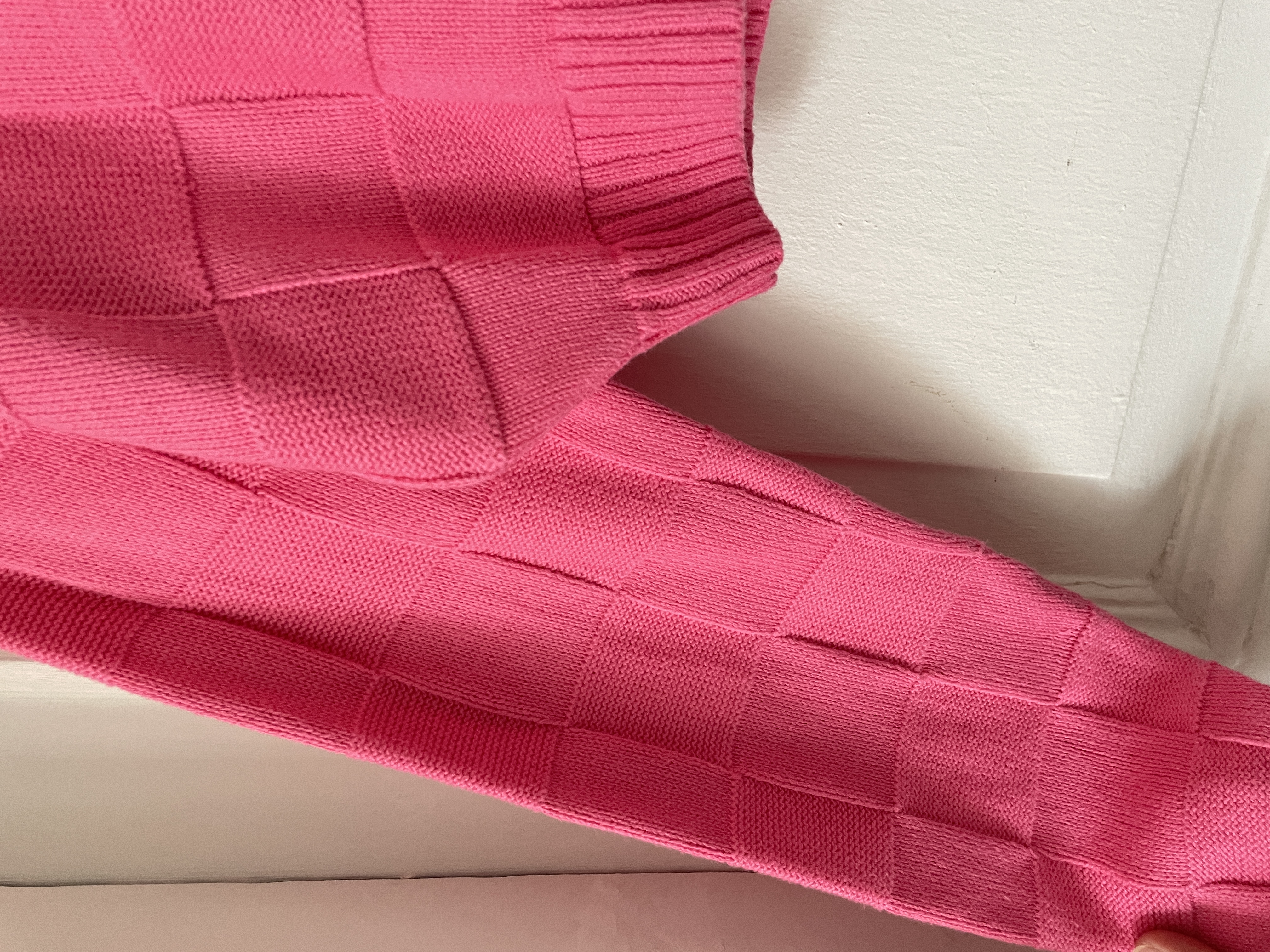 Sweater rosa (algodón) . Talla: XS 3