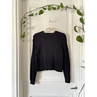 Sweater trenzado. Talla: S 1