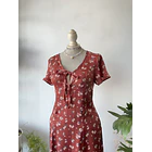 Vestido satín. Talla: XS 2
