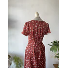 Vestido satín. Talla: XS 4