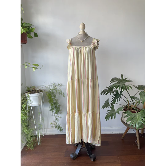 Vestido rayado. Talla. 2XL