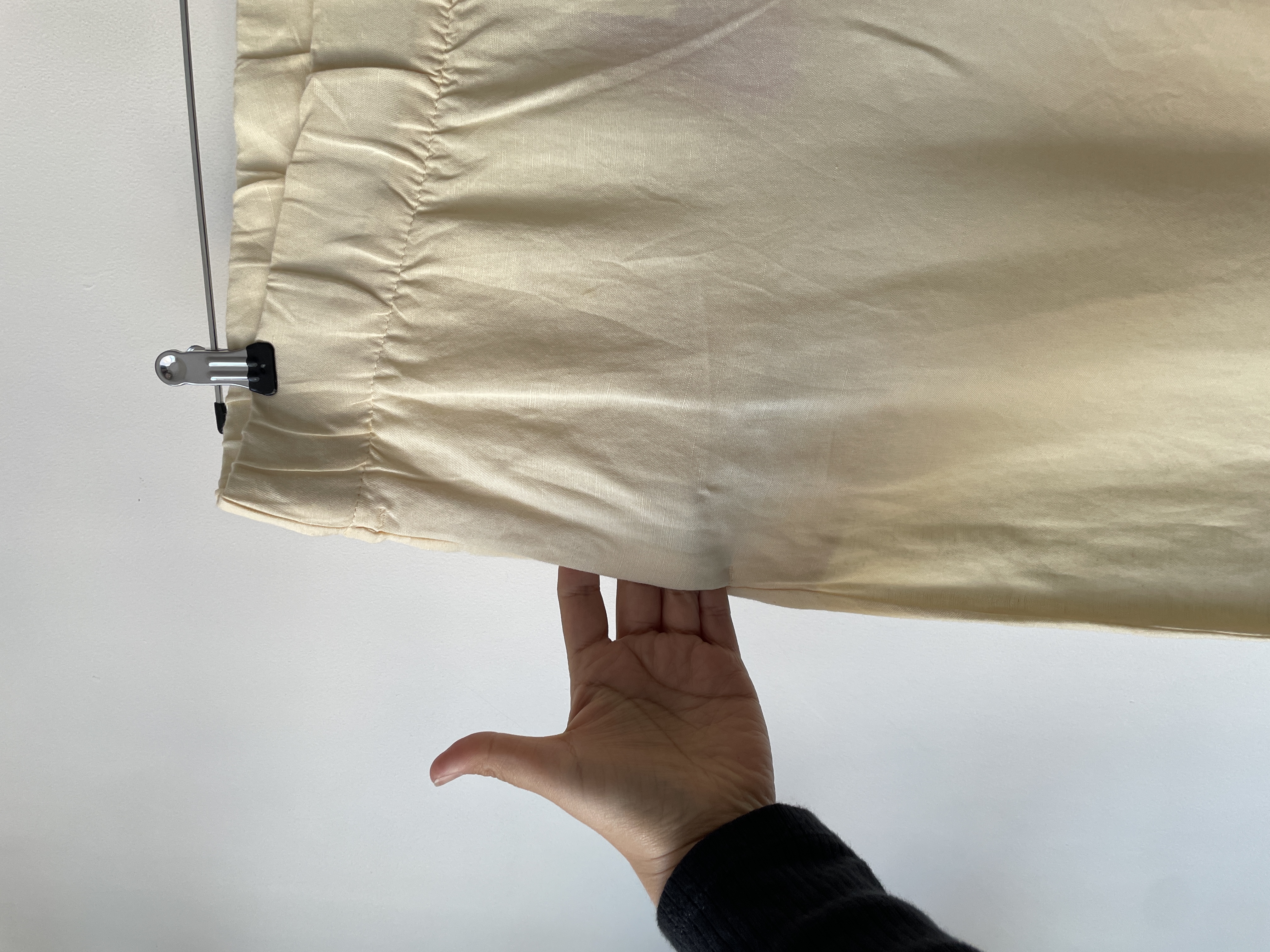 Palazzo patito lino. Talla: L grande (XL) 3