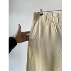 Palazzo patito lino. Talla: L grande (XL) 3