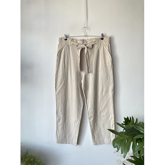 Palantalón lino. Talla: XL