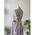 Vestido fiesta bordados. Talla: 6p (M) 5