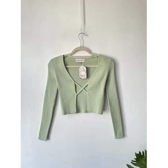 Tapado verde. Talla: xs
