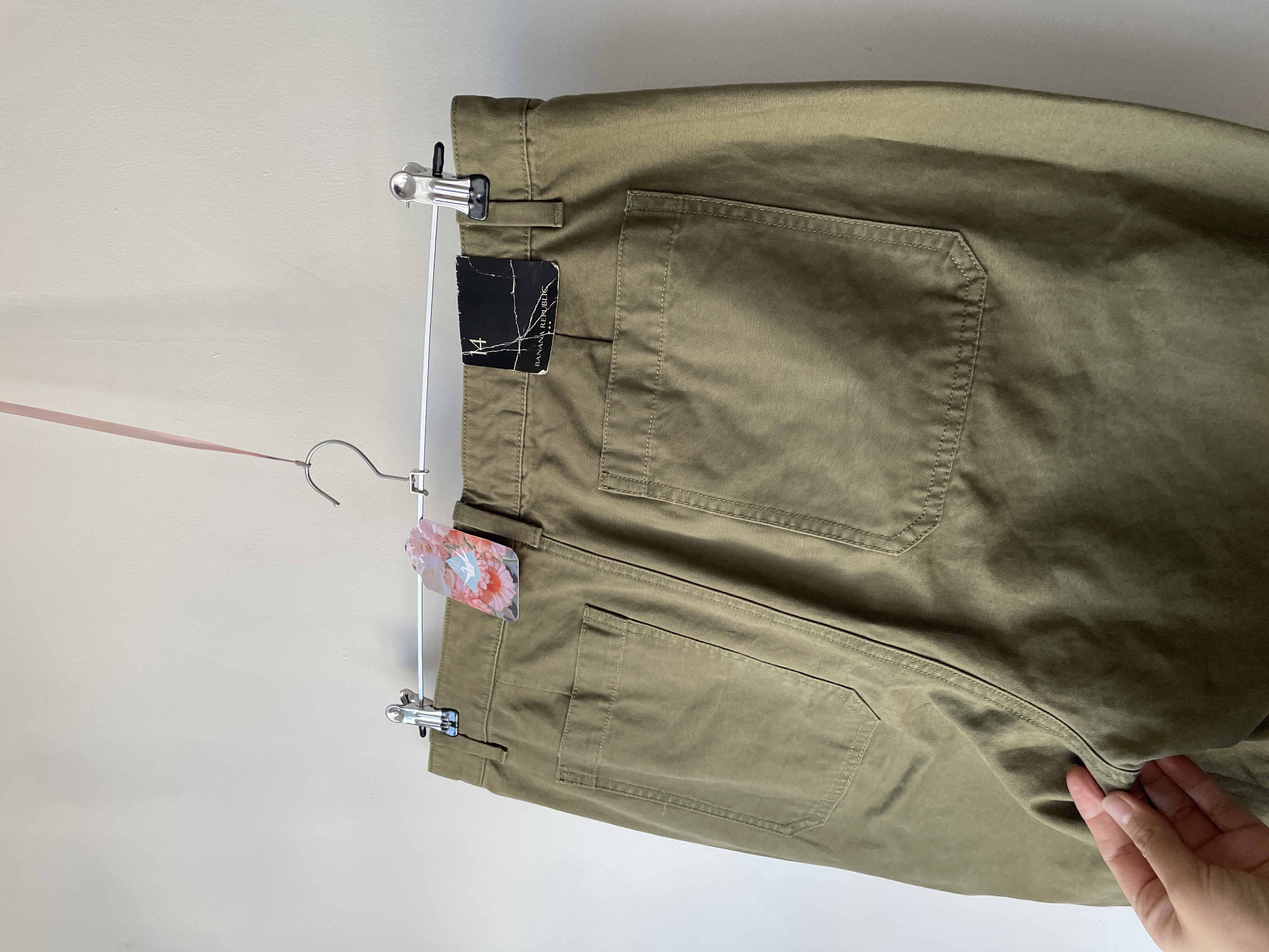 Jeans Verde. Talla: 14 (44) 6