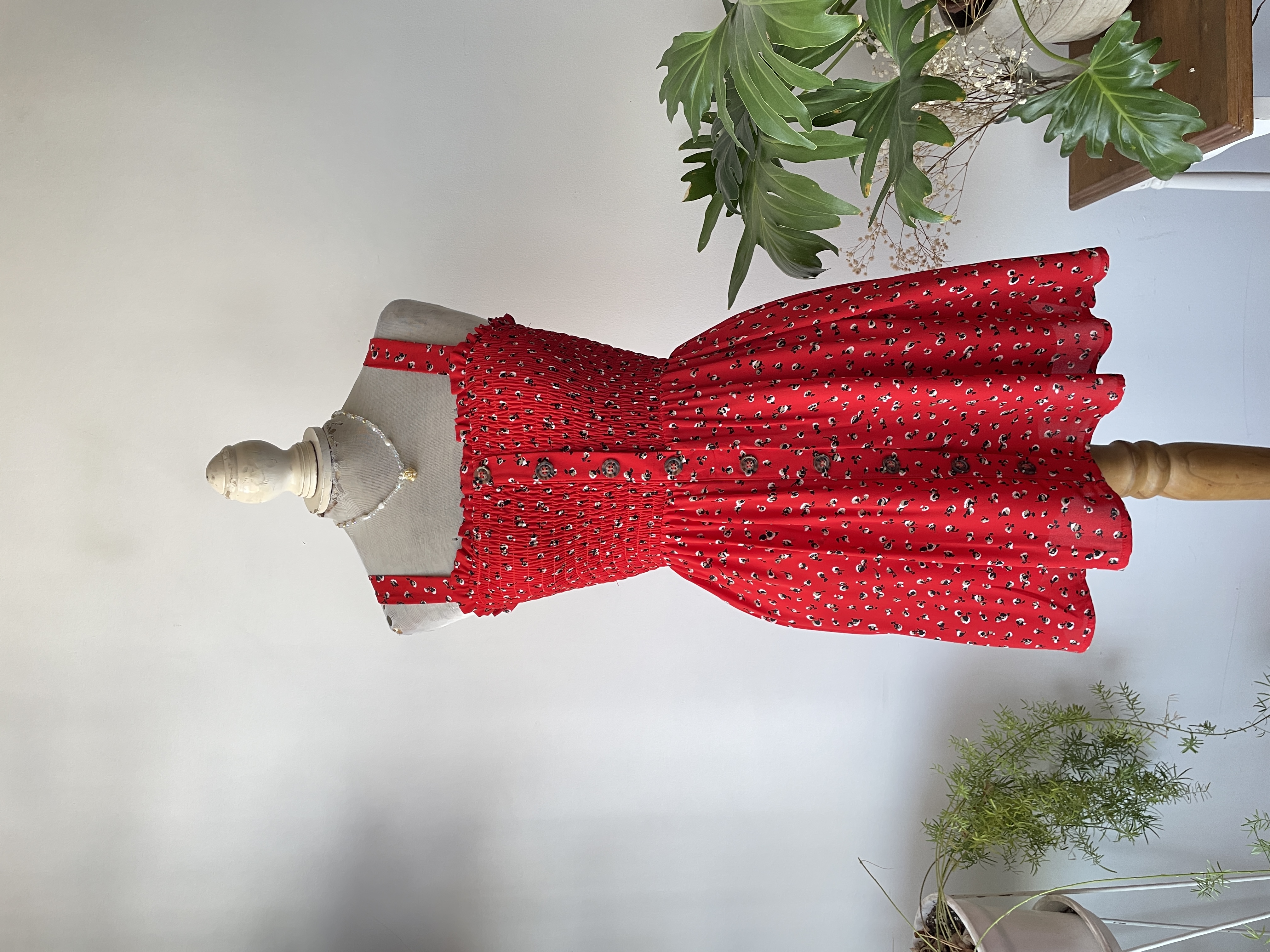 Vestudo rojo panal. Talla: XS 1