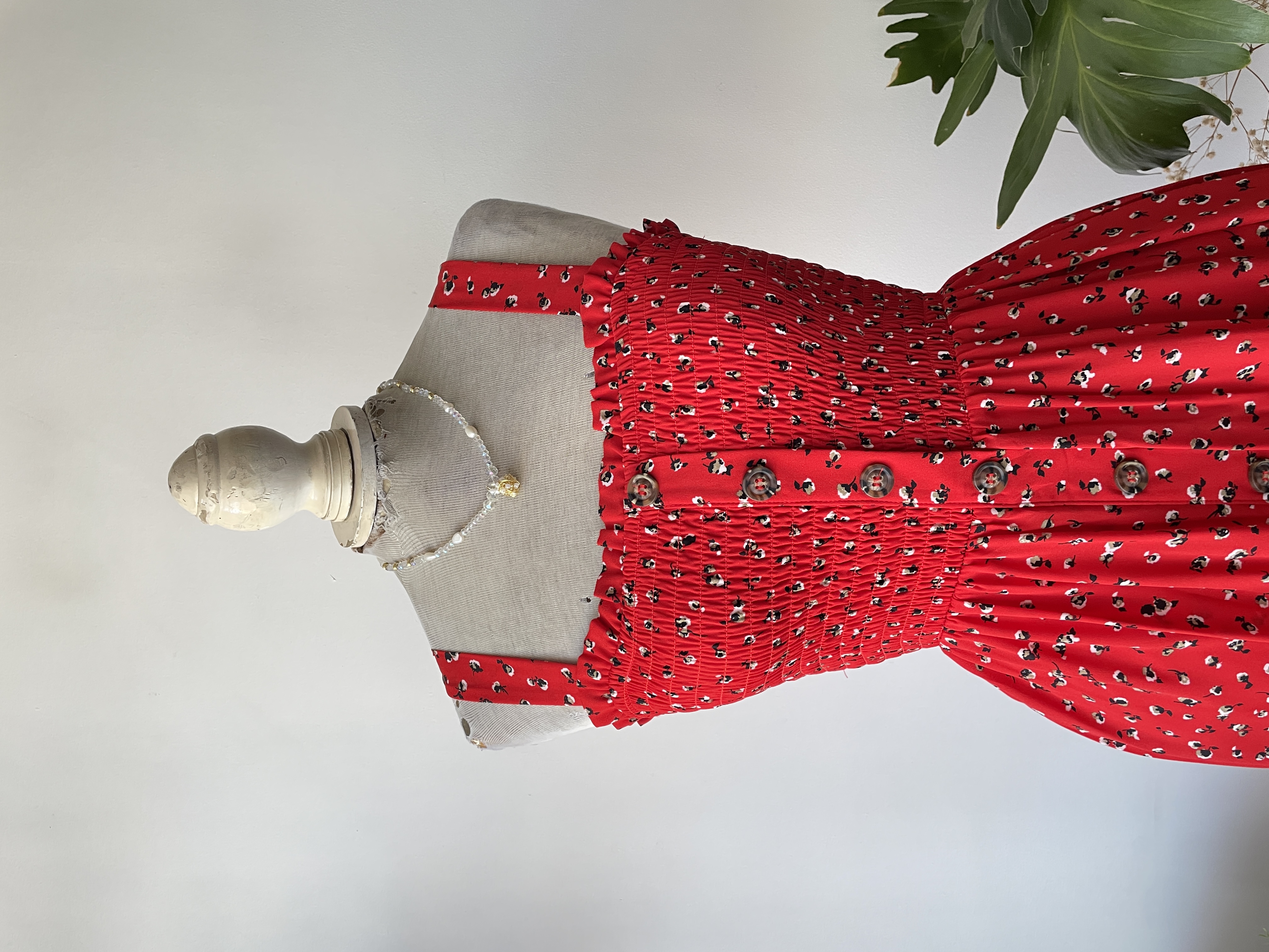 Vestudo rojo panal. Talla: XS 2